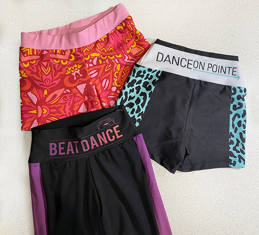 Sublimated Bike Shorts